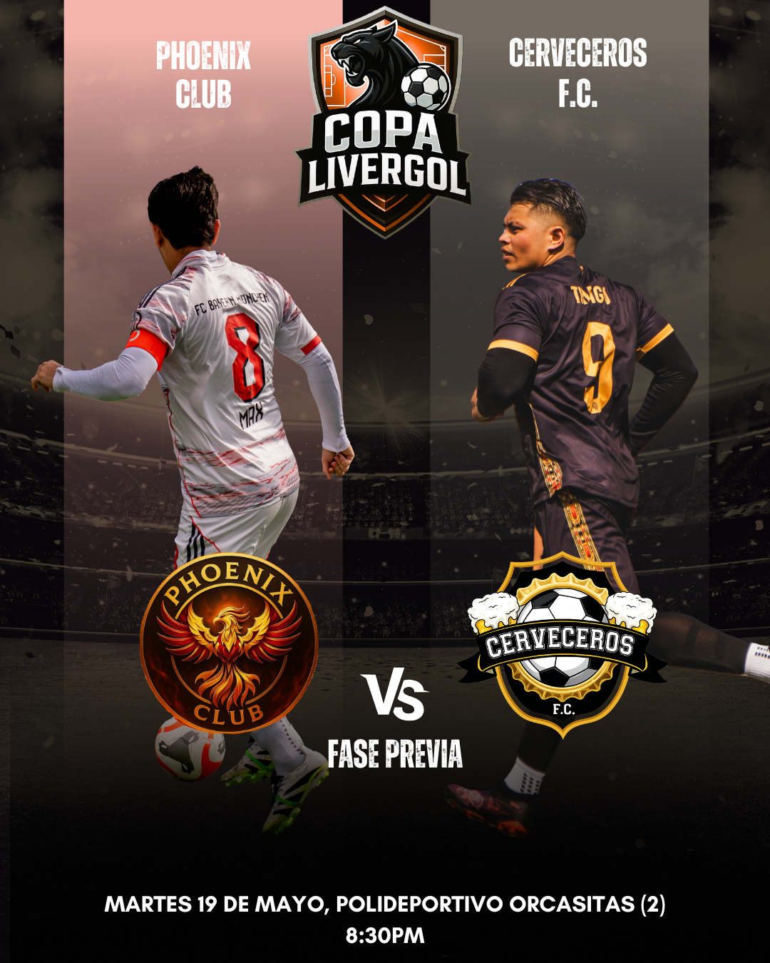Phoenix vs Cerveceros