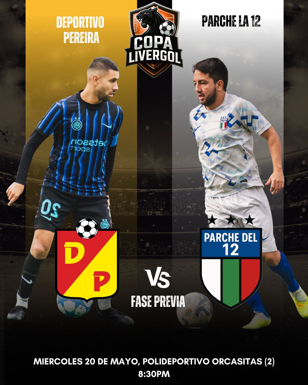 Parche La 12 vs Deportivo Pereira